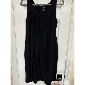Sonoma Woman Black Casual Dress 1x